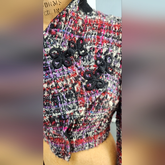 Vintage 1973 Artisan Mod Handwoven Jacket Very Cool! EUC - Picture 9 of 14